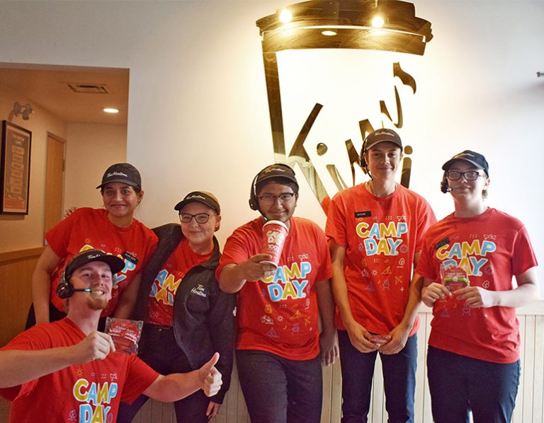 Tim Hortons Celebrates Camp Day In Listowel