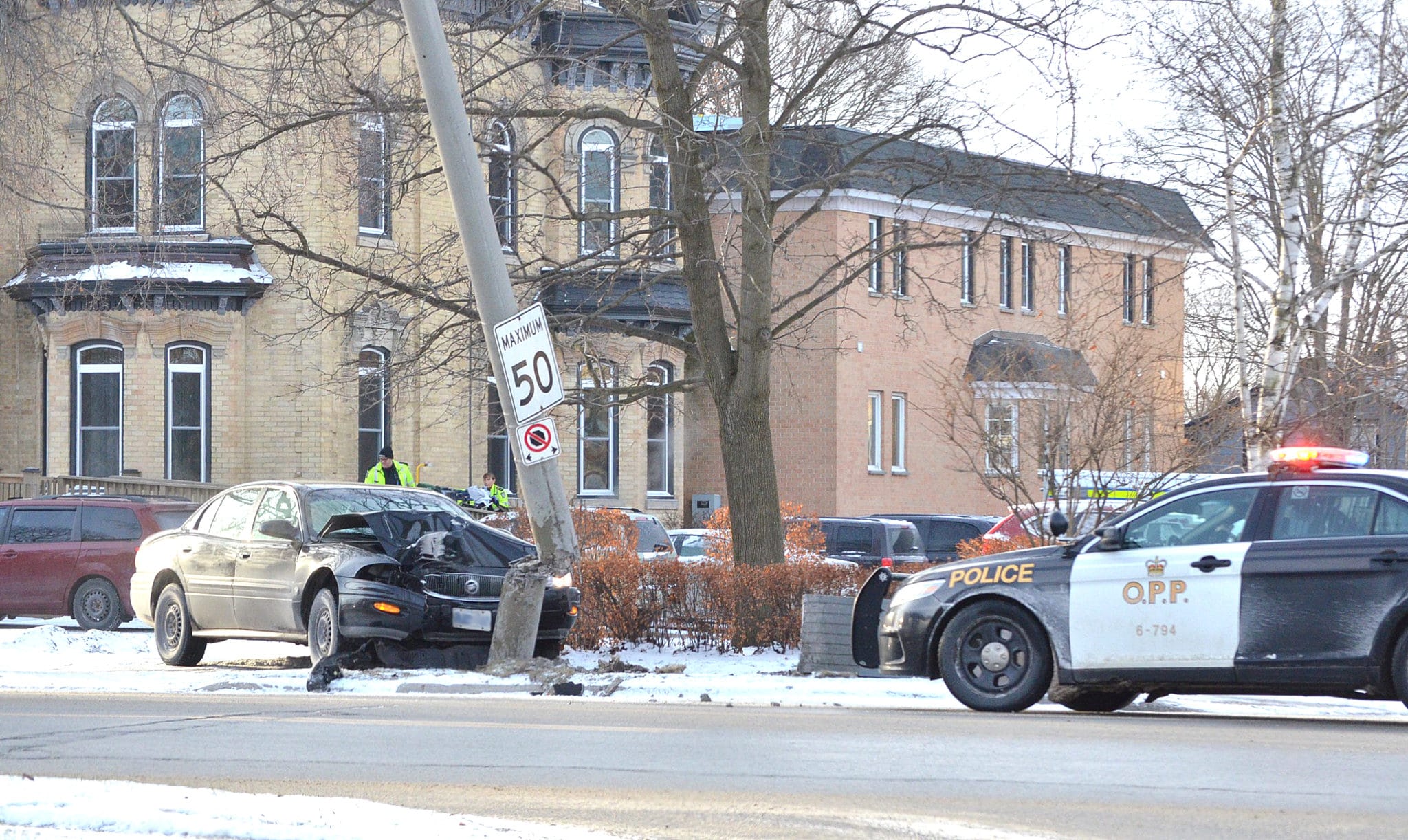 Listowel singlevehicle crash sends driver to hospital, Dec. 12