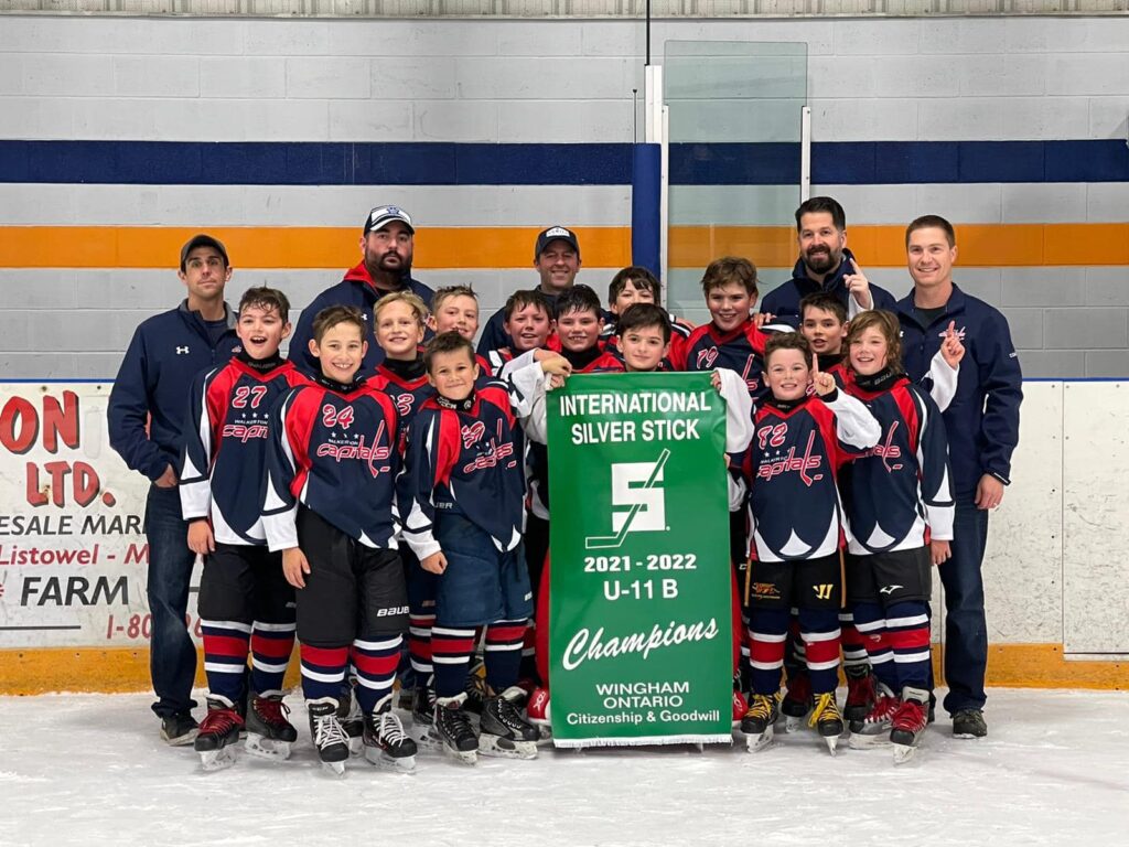 Walkerton Capitals U11 Rep team wins Regional Silver Stick Tournament