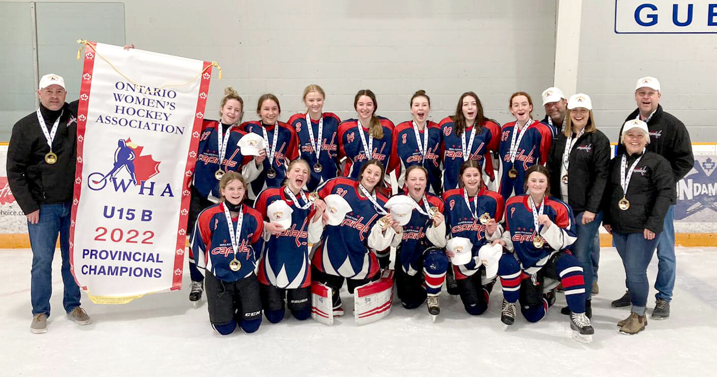 U15 Rep Capitals win OWHA championship