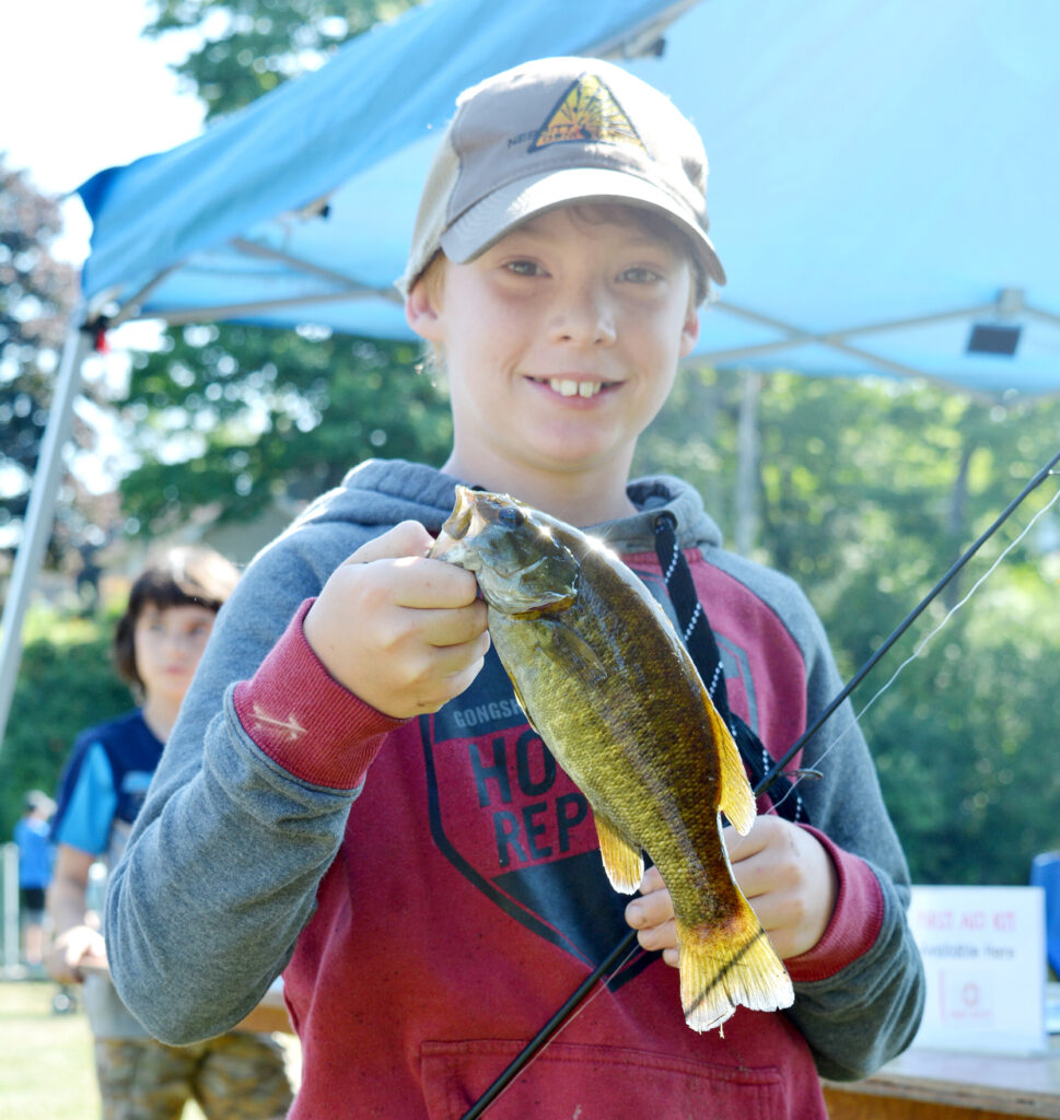 Bluevale Fishing Derby a hit with local kids