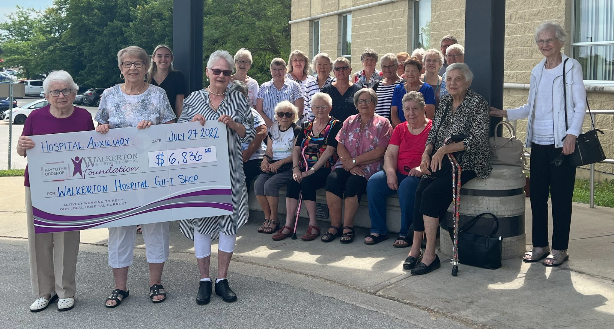 Hospital Auxiliary honoured for almost 120 years of service