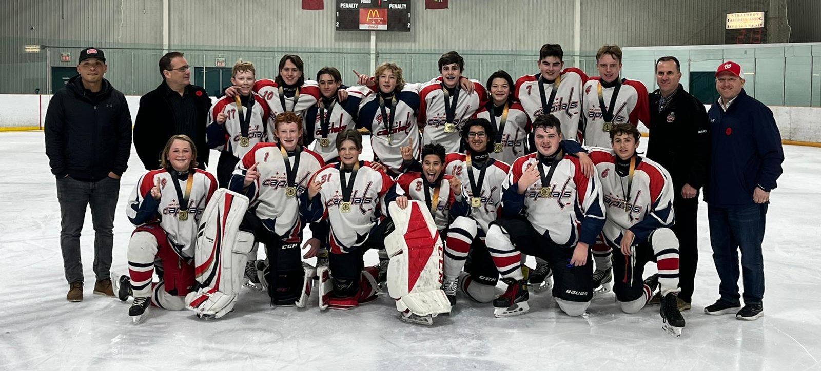 Walkerton U15 Rep team wins Strathroy tournament