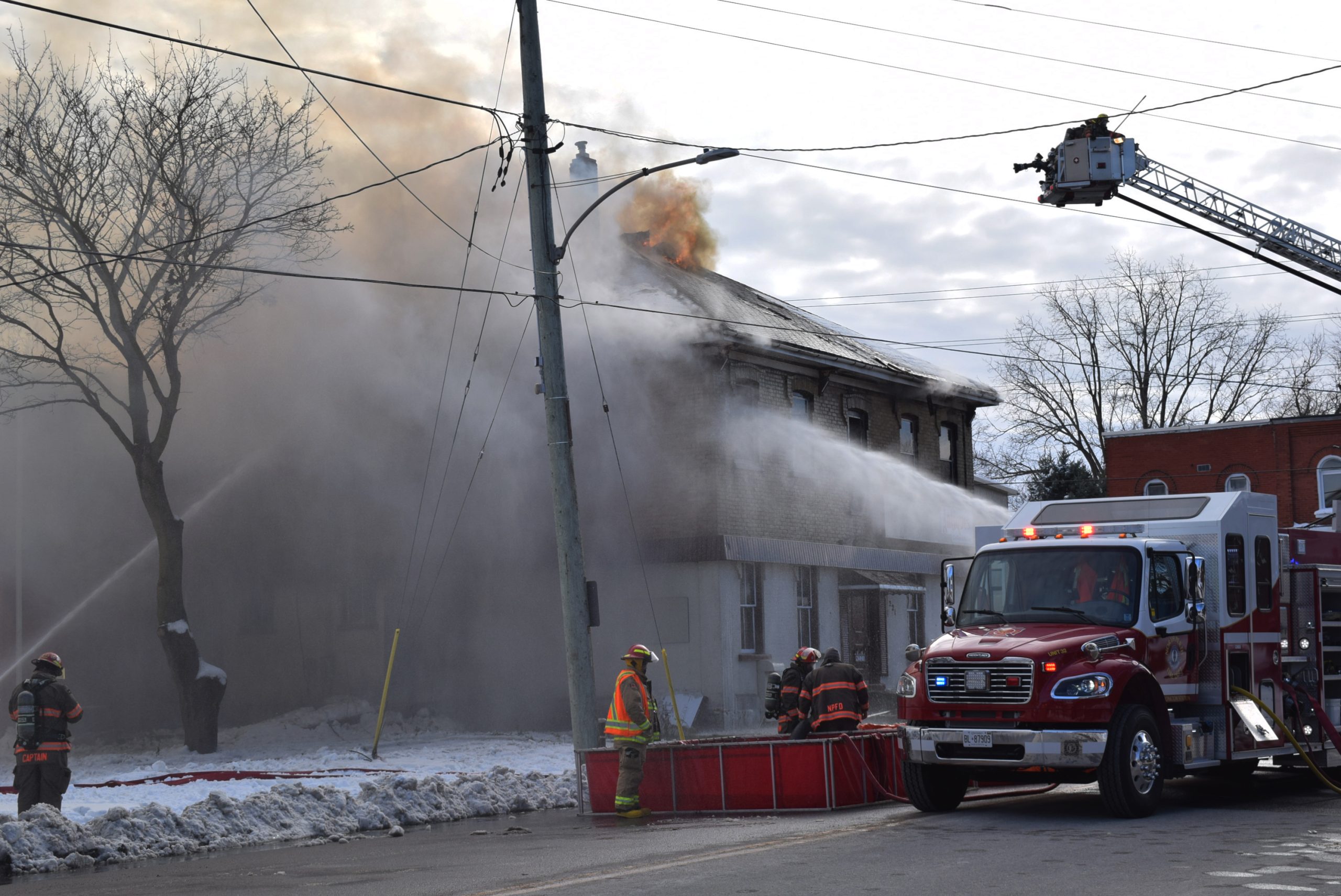 Monkton Building Destroyed In Downtown Fire, Nov. 21