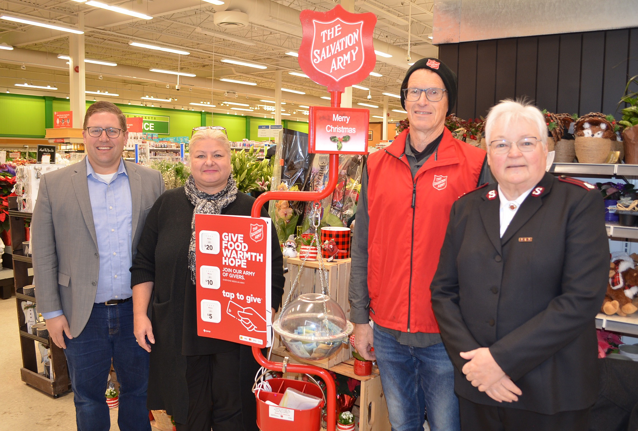 Salvation Army kicks off the Christmas Kettle Campaign on November 24