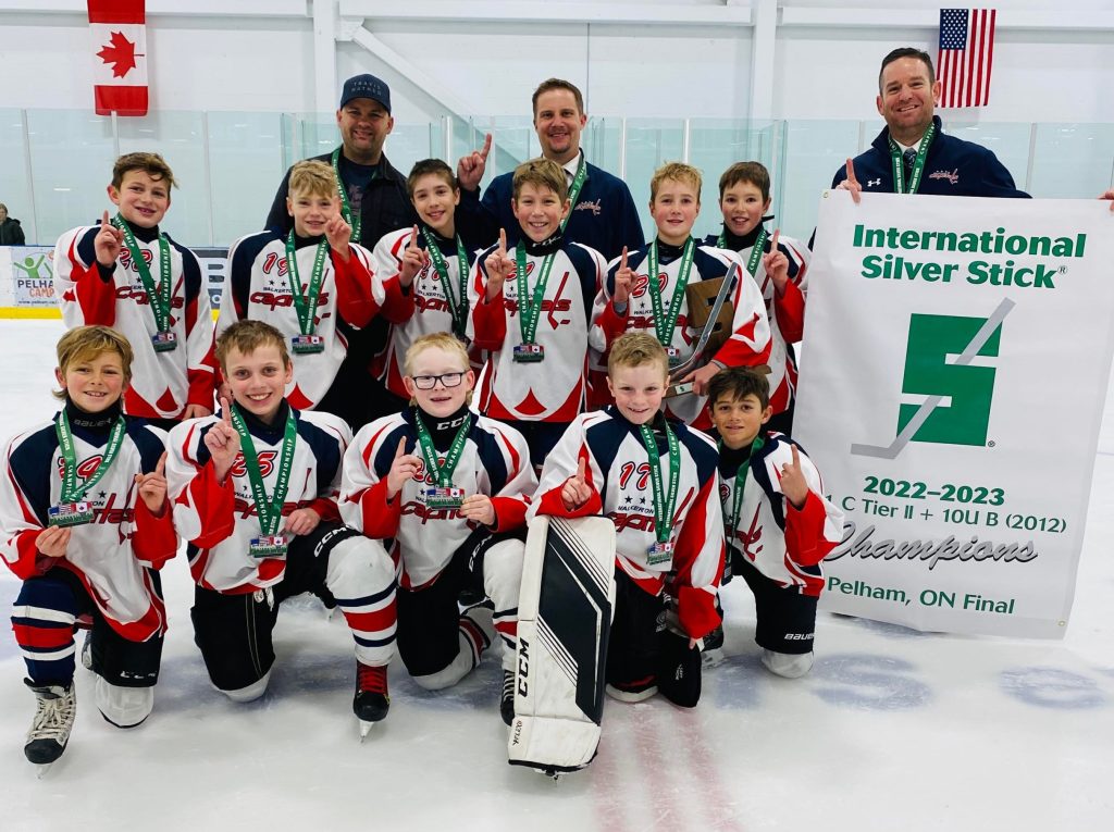 Walkerton U11 Rep D Capitals Win International Silver Stick