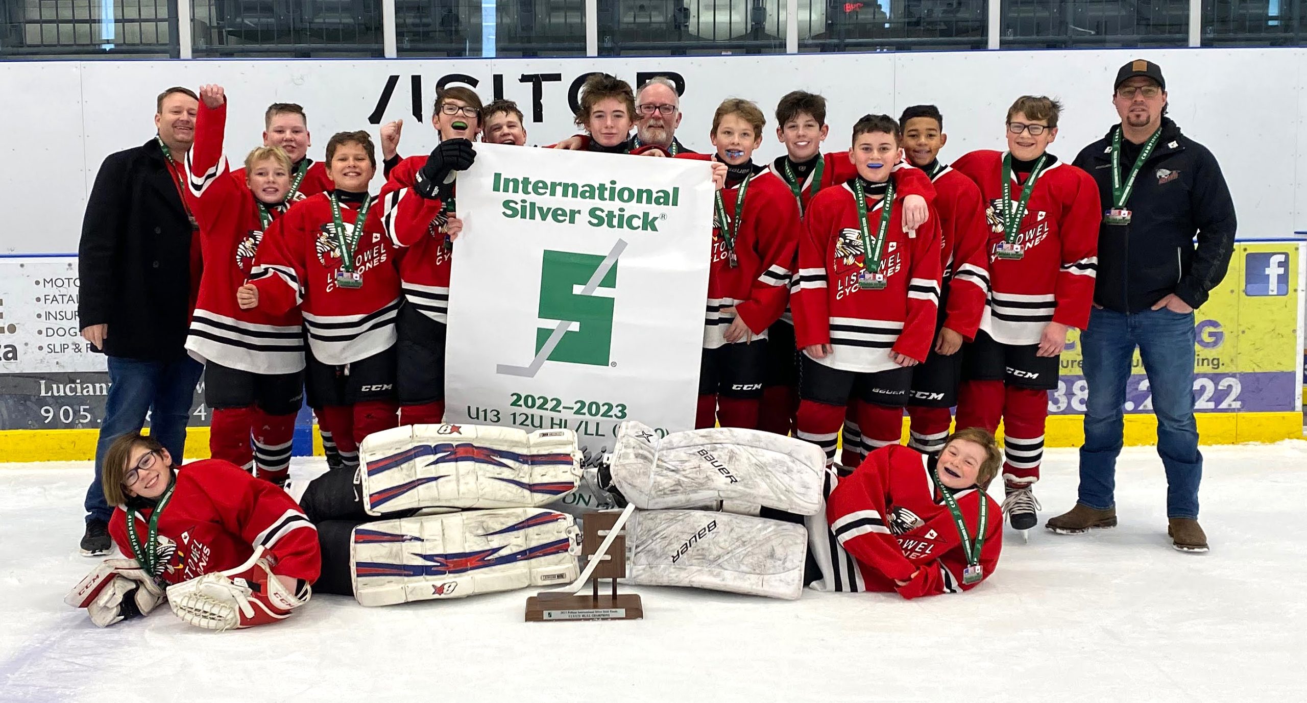 Listowel U13 squad captures International Silver Stick title