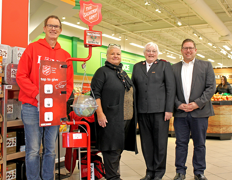 Langley Salvation Army's annual Christmas Kettle Campaign in full-swing -  Langley Advance Times