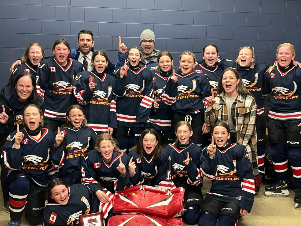 Predators U13 C girls win at Division III championships