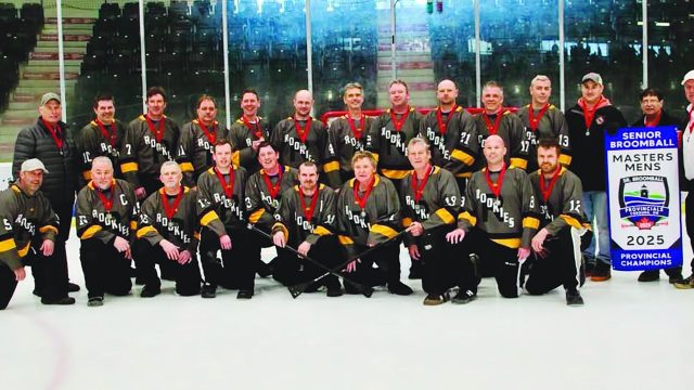Cargill Rookies Broomball Champions