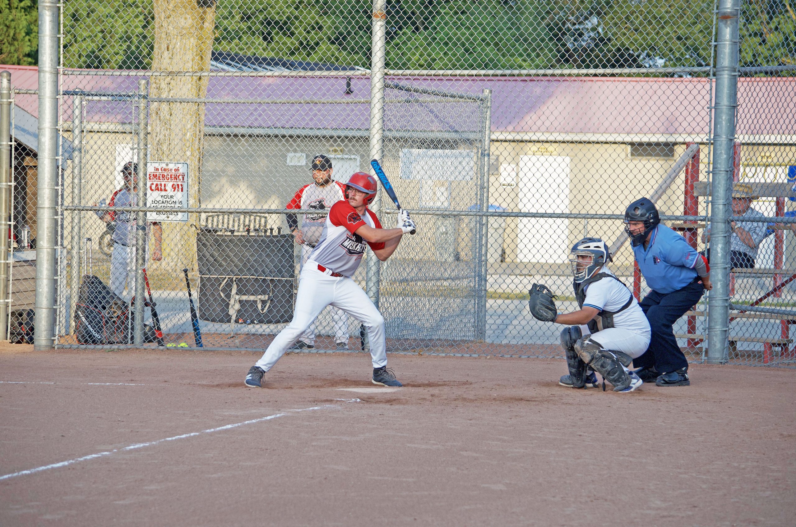 This weekend saw a lively game as part of the Huron County Fastbal League – with the Brussels Bangers hosting the Monkton Muskrats July 25 at home. Golden hour backdropped an evening of epic catches, ambitious dives and an altogether entertaining game for onlookers. The Bangers edged out the Muskrats 8-7. (Rachel Hammermueller photo)