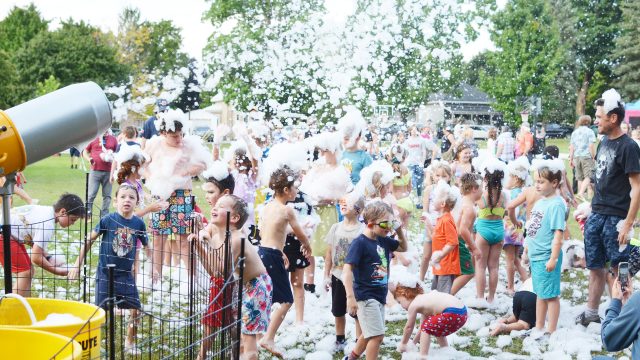 Blyth Kids Club Summer Party Foam Party