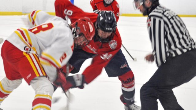 Walkerton Capitals versus Hanover Barons