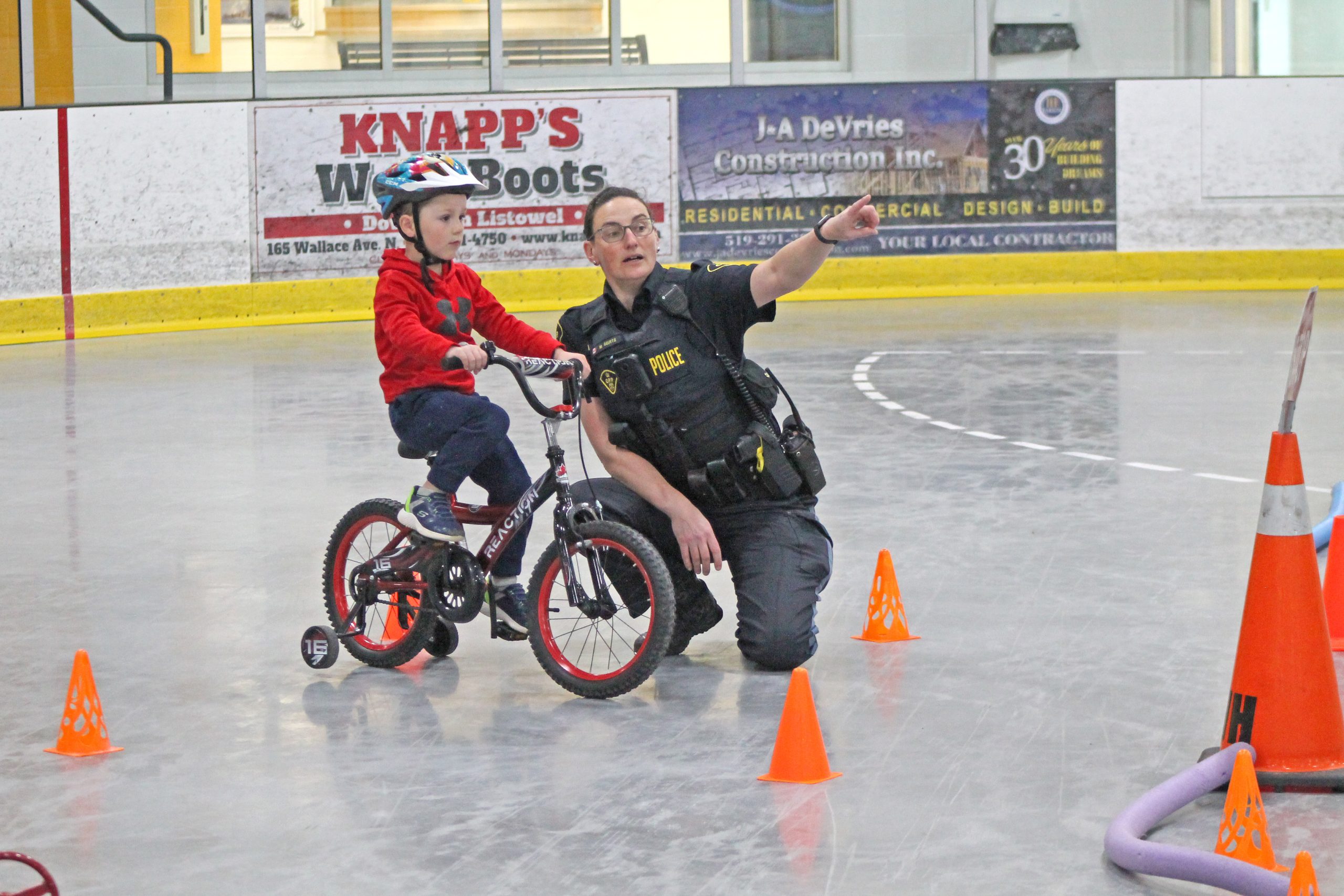 Annual bike rodeo takes over Listowel arena